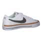 Nike Damen Sneaker Court Legacy Next Nature DH3161-100 39 White/Blk-Desert Ochre-Team Oran. | 39