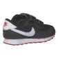 Nike Kinder Sneaker MD Valliant (TDV) CN8560-016 19.5 Black/White-Dk Smoke Grey-University Red | 19.5