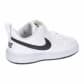 Nike Kleinkinder Sneaker Court Borough Low Recraft (TD) DV5458-104 19.5 White/Black | 19.5