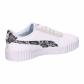 Puma Damen Sneaker Carina 3.0 Snake Chic 400723-01 39 Puma White-Vapor Gray-Puma Aged Silver | 39