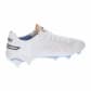 Puma Herren Fussballschuhe King Ultimate FG/AG 107097-01 40.5 Puma White-Black-Blue Glimmer-Orange | 40.5