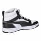 Puma Unisex Sneaker Rebound v6 392326-01 45 Puma White-Black-Shadow Gray-White | 45