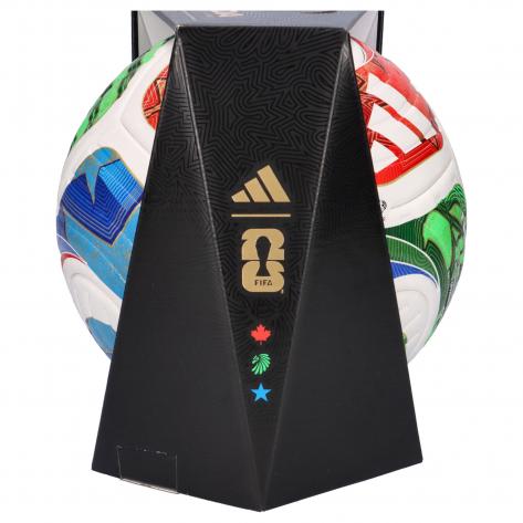 adidas Fussball WM 2026 Trionda Pro Ball JD8021 5 White/Solar Blue/Hi-Res Red/Lime | 5