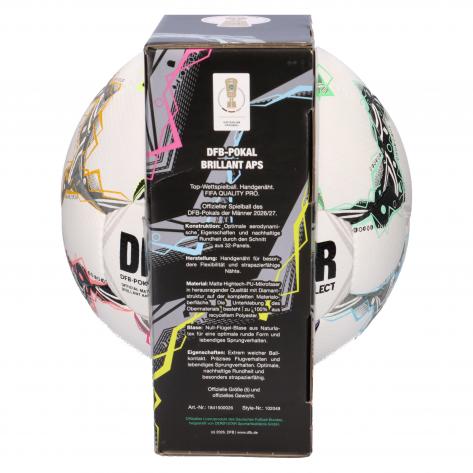 Derbystar Fussball DFB-Pokal Brillant APS v26 26/27 1841500026 5 Weiss/Mehrfarbig | 5