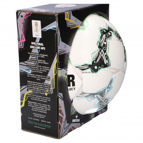 Derbystar Fussball DFB-Pokal Brillant APS v26 26/27 1841500026 5 Weiss/Mehrfarbig | 5