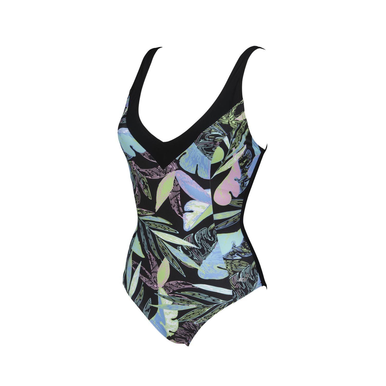 Arena Damen Badeanzug Cecilia Задняя часть крыла One Piece C-Cup 004134