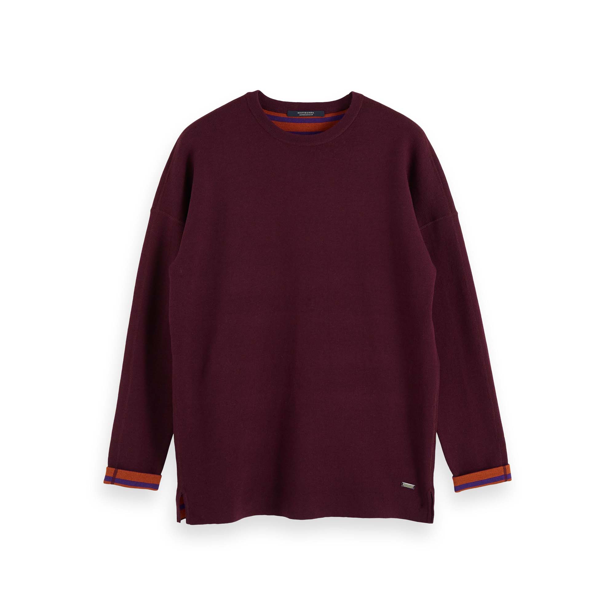 Scotch - Soda Herren Pullover Reversible Knitted Pull 153642 7090₽