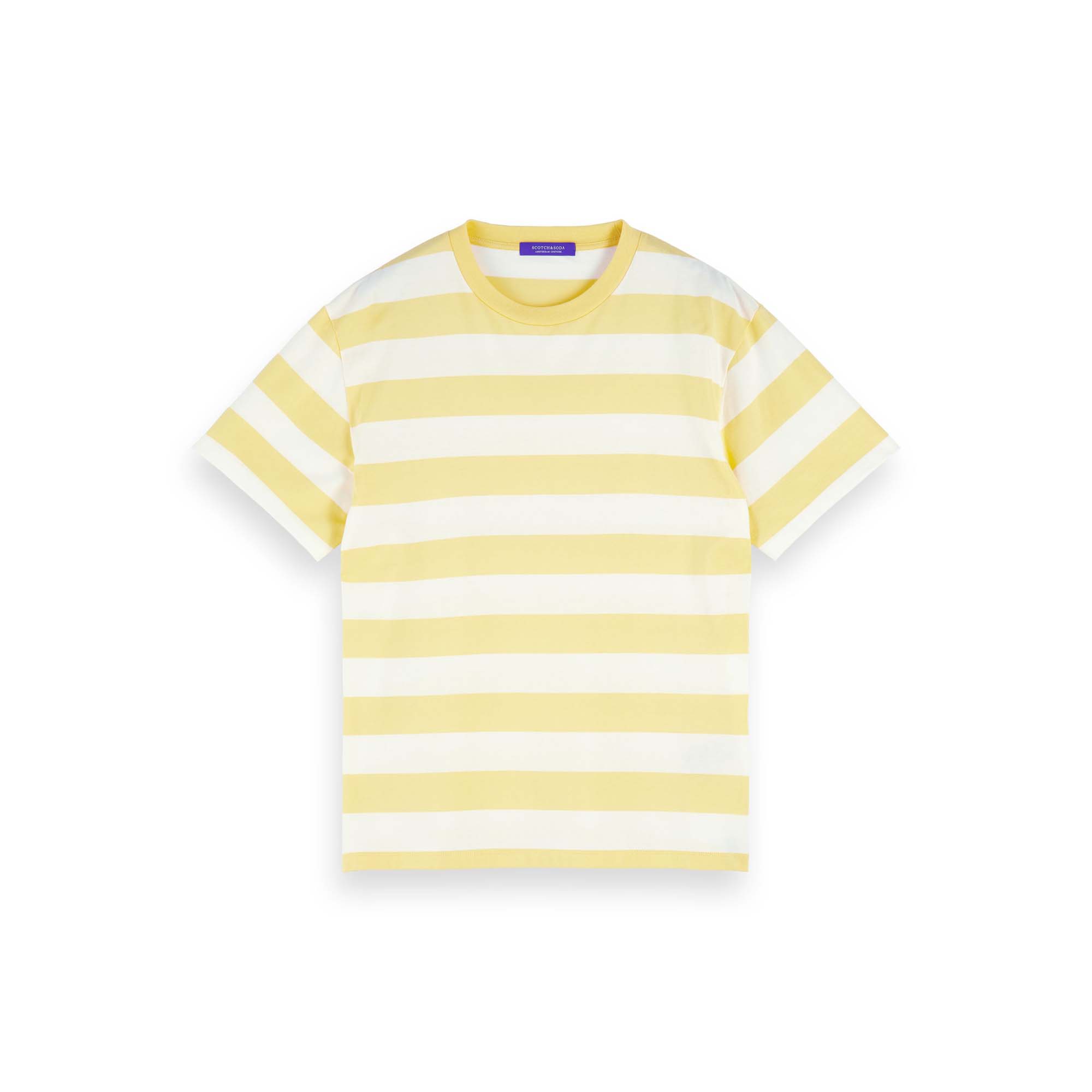 Scotch - Soda Herren Block Stripe Clean Tee 155402 9590₽