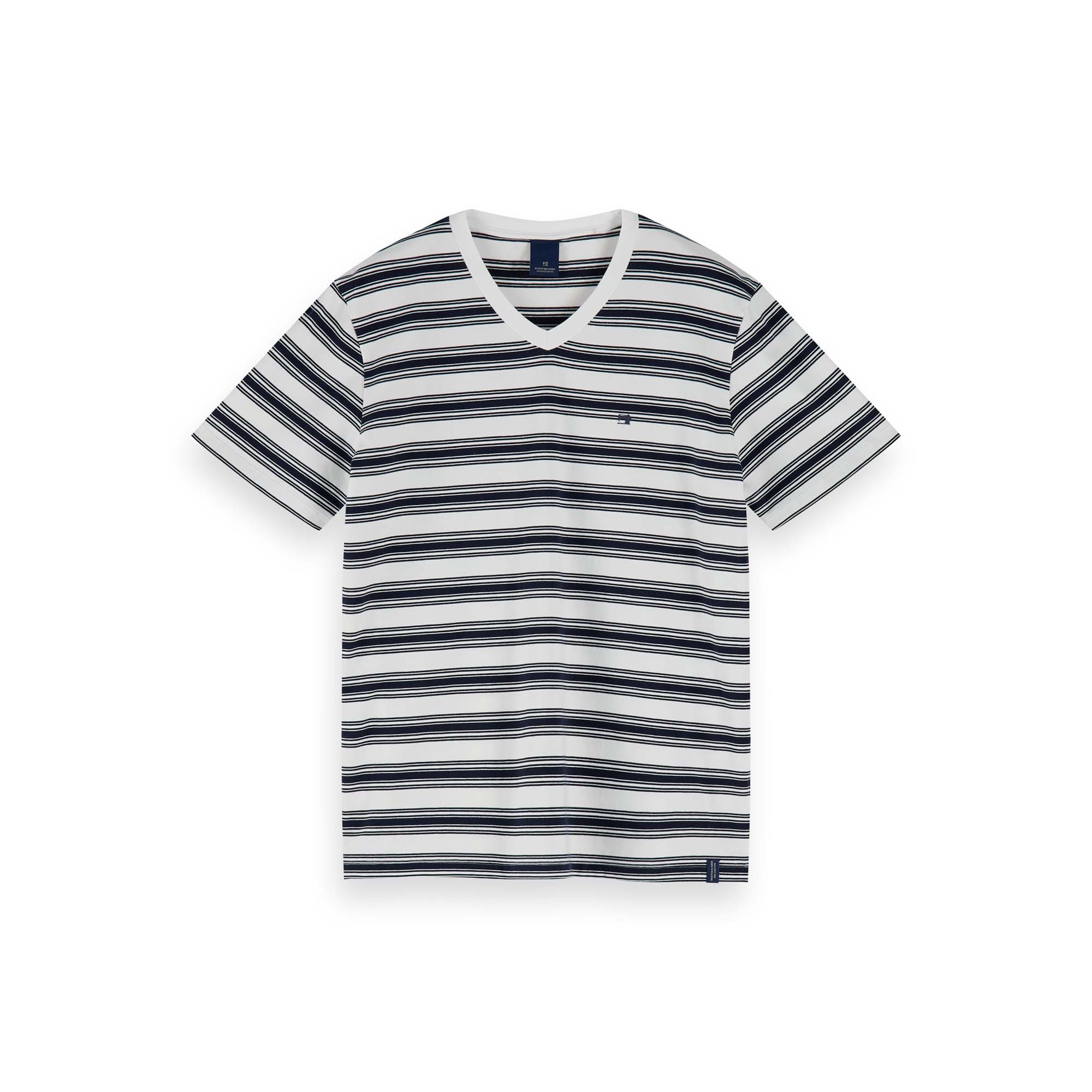 Scotch - Soda Herren T-Shirt Classic V-Neck Tee 155404 7090₽