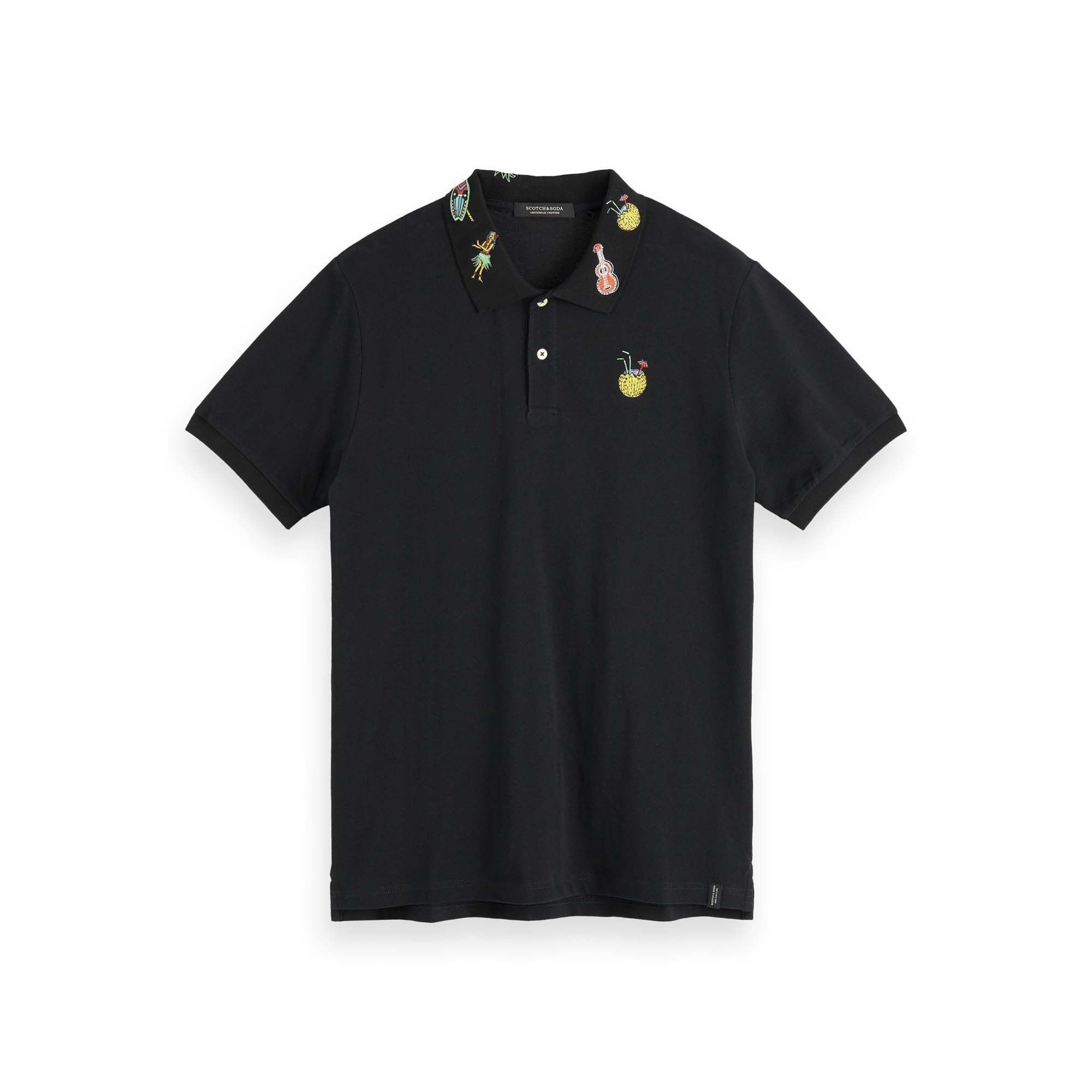 Scotch - Soda Herren Poloshirt Embroidered Pique Polo 155469 10690₽