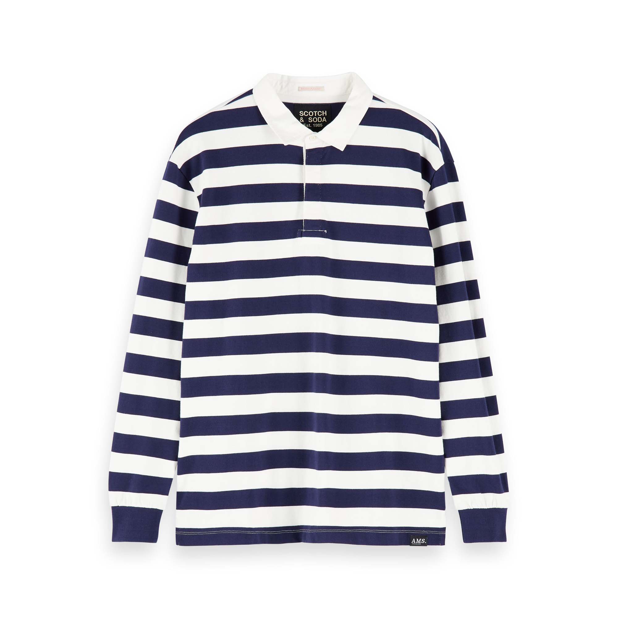 Scotch - Soda Herren Polo Longsleeve Rugby Polo 155474 11190₽