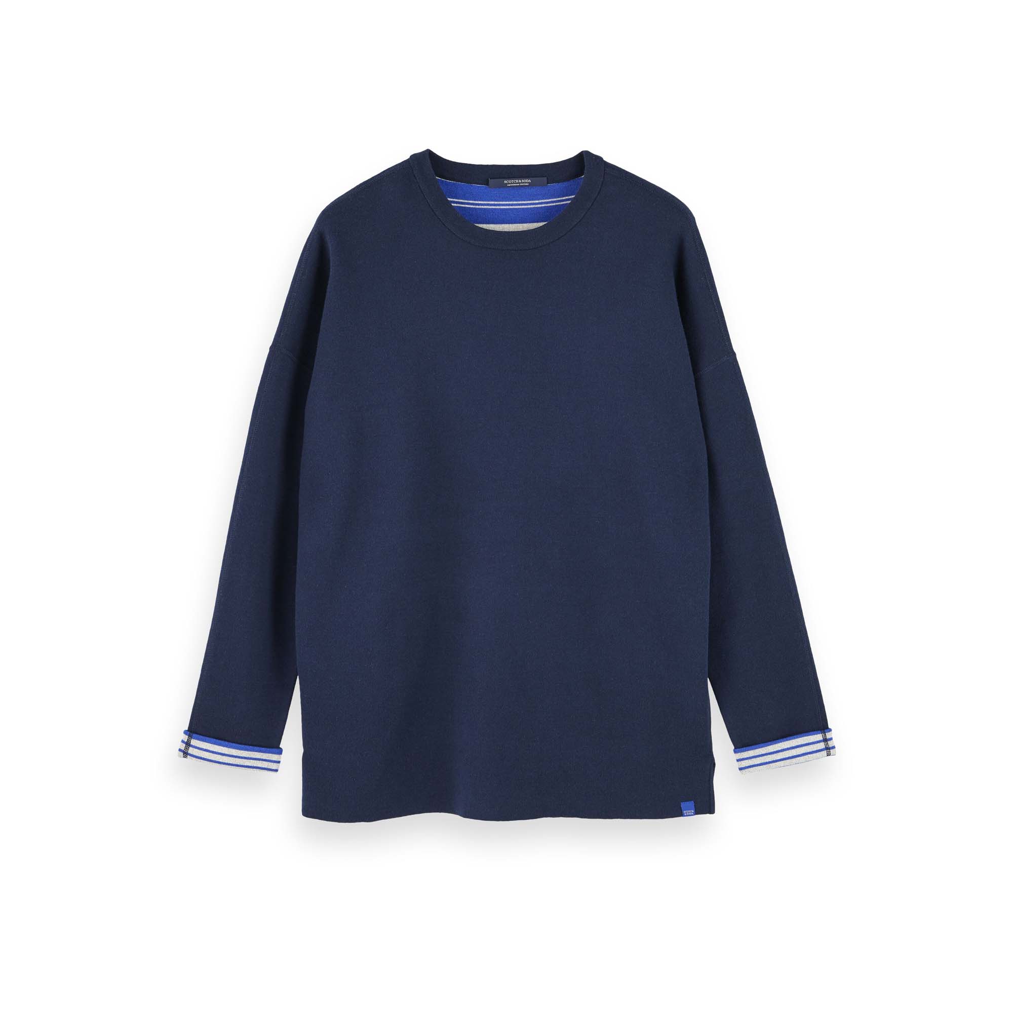 Scotch - Soda Herren Sweatshirt Reversible Pull 156831 18090₽
