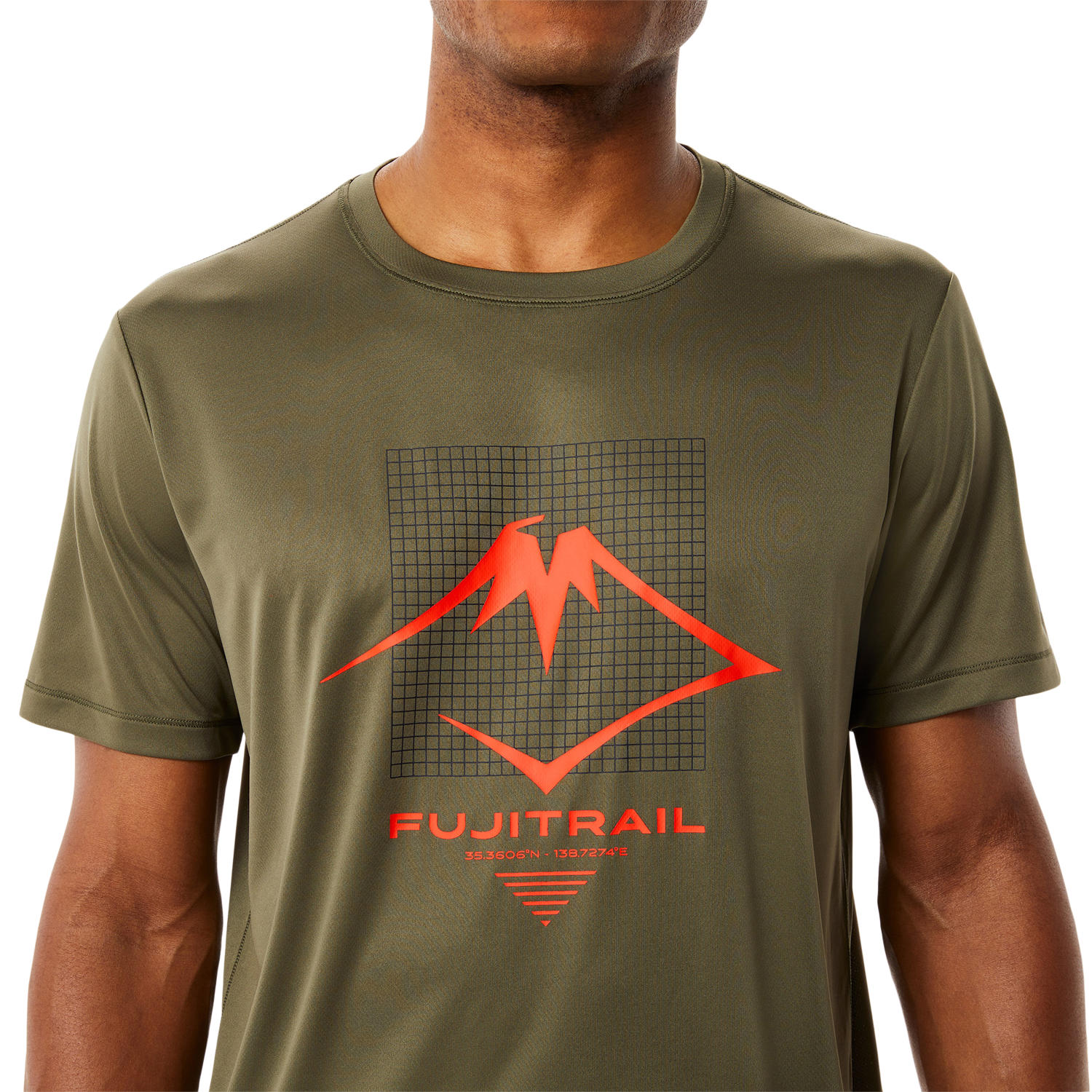 Футболка Asics Herren с логотипом FUJITRAIL SS TOP 2011C381