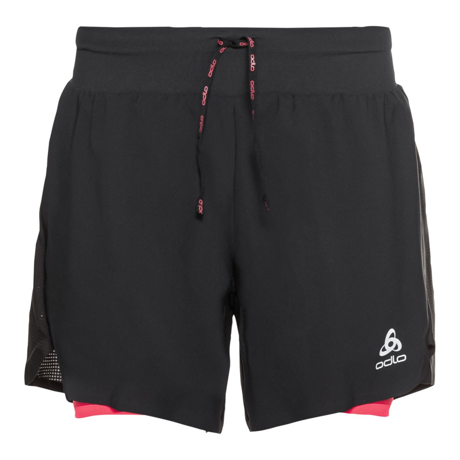 Шорты Odlo Damen Laufshort Axalp Trail 6 дюймов 2-в-шортах 322551