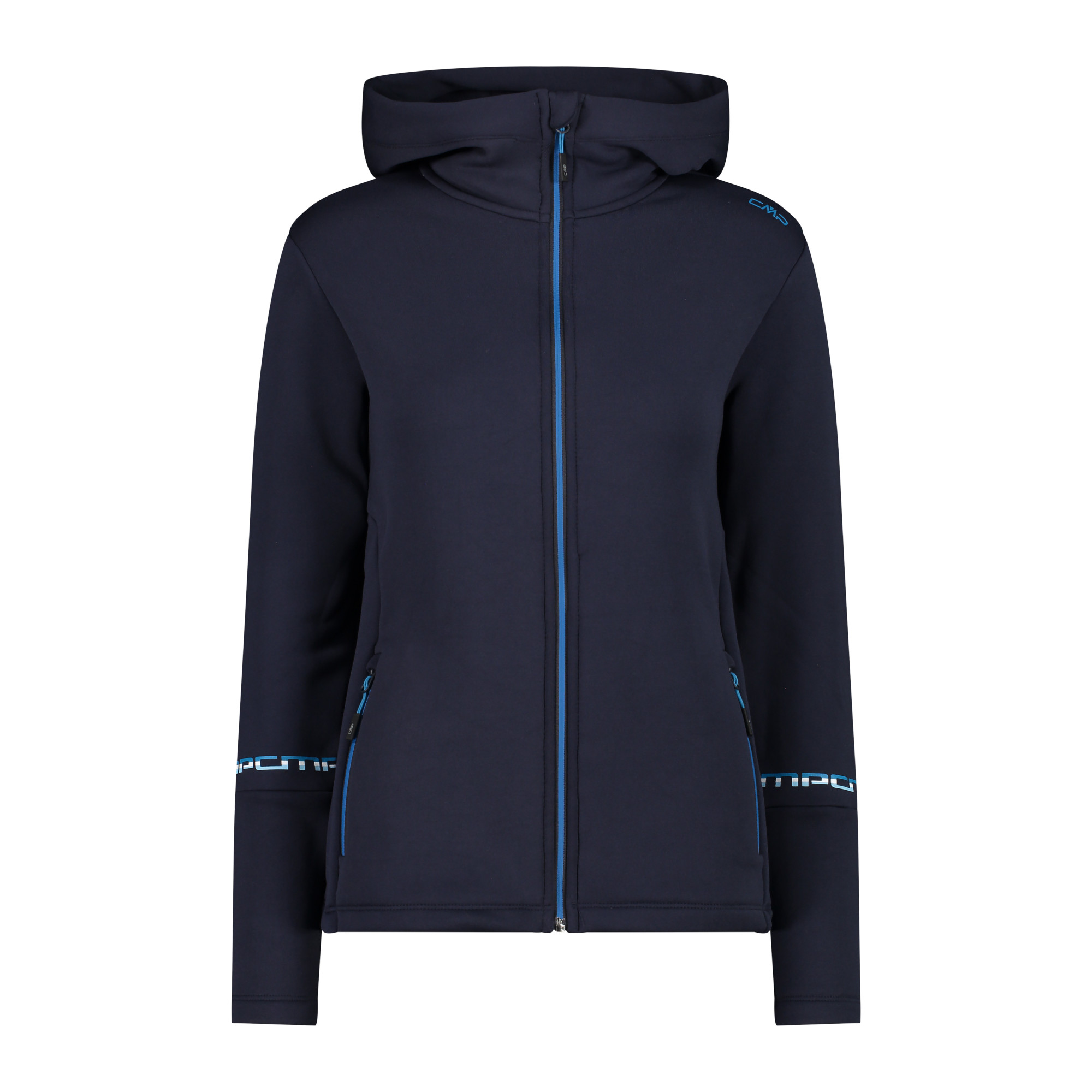 ЖЕНСКАЯ КУРТКА CMP Damen Sweatjacke С ФИКСИРОВАННЫМ КАПЮШОНОМ 32E4076