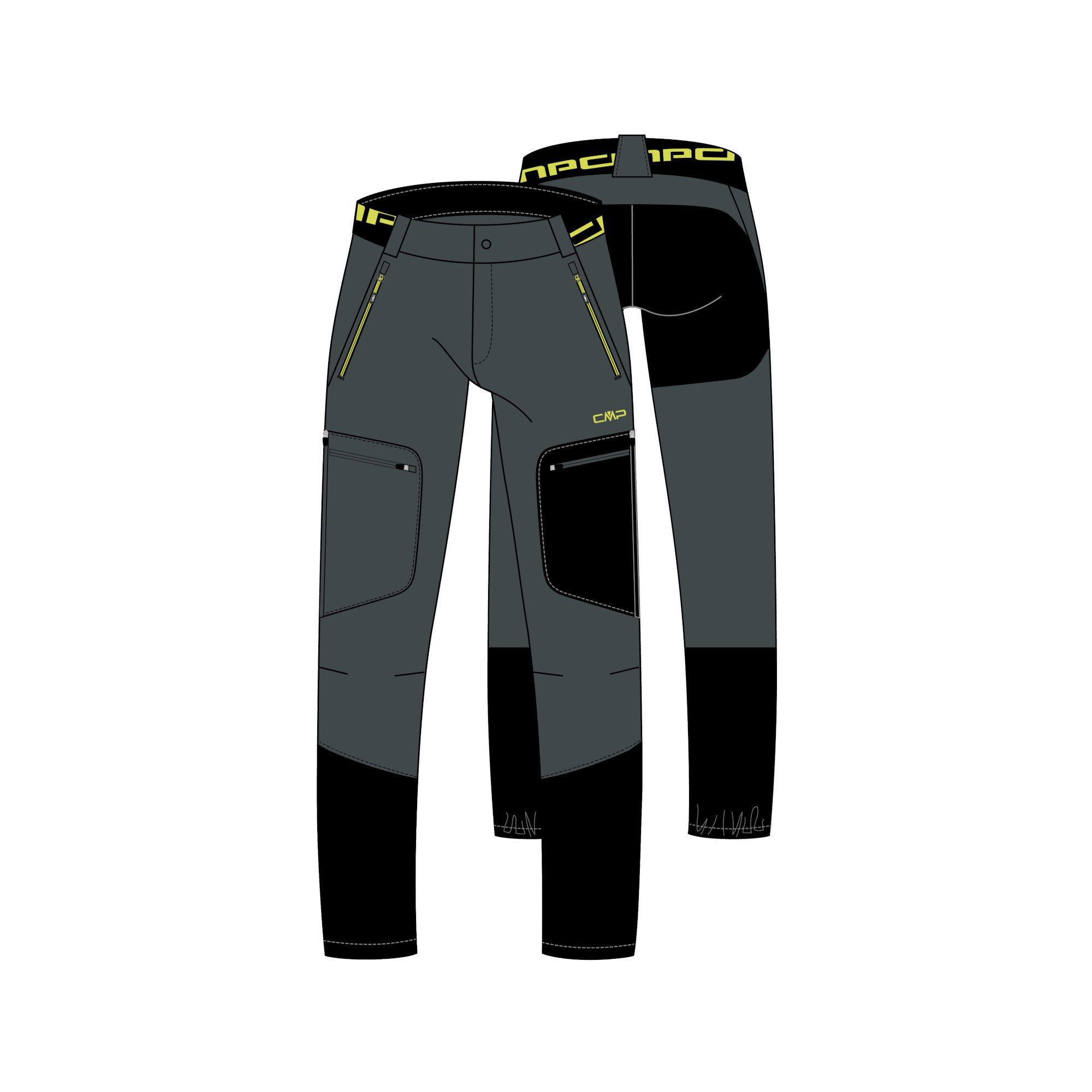 CMP Herren Wanderhose MAN PANT 32T2897 22590₽