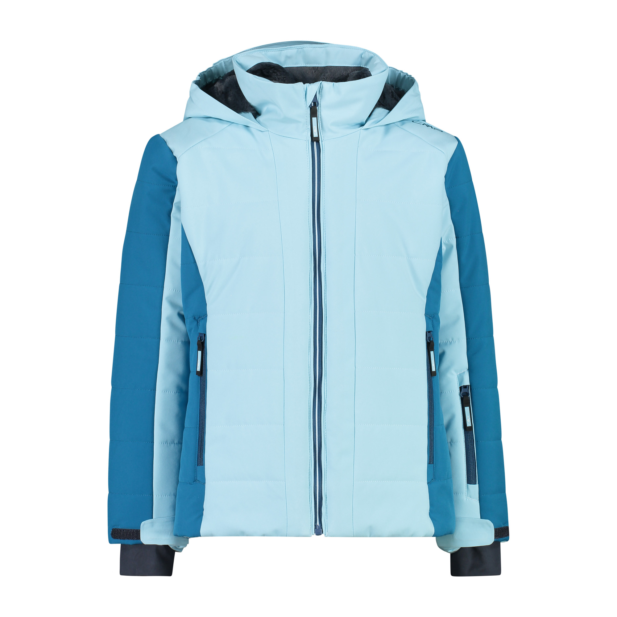 Куртка CMP Mädchen Skijacke Kid G с фиксированным капюшоном 33W0235
