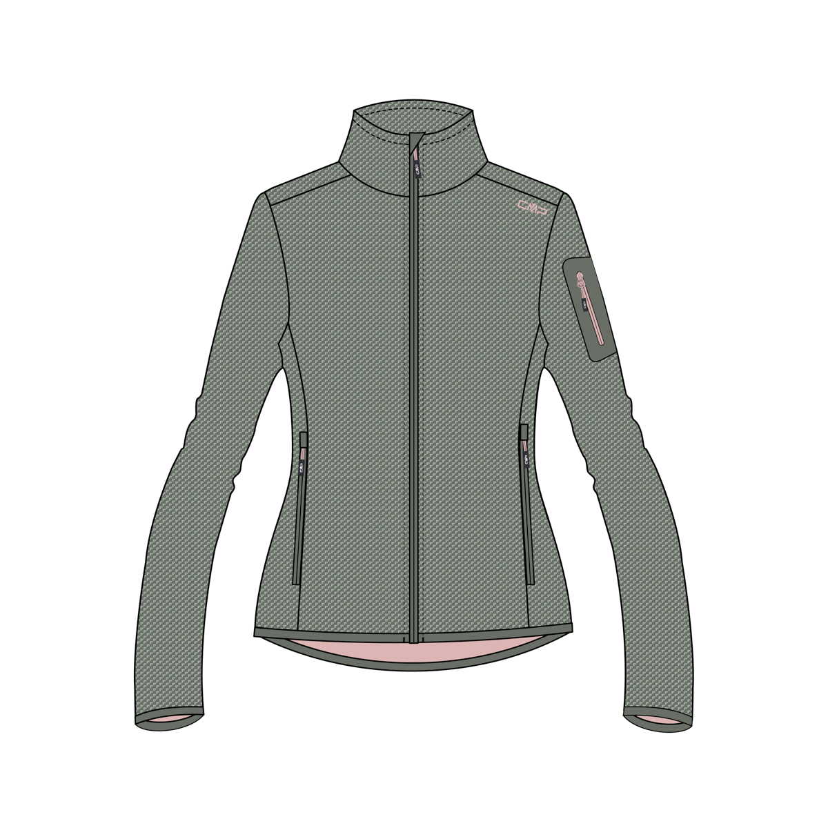 CMP Damen Jacke WOMAN JACKET 34H6386