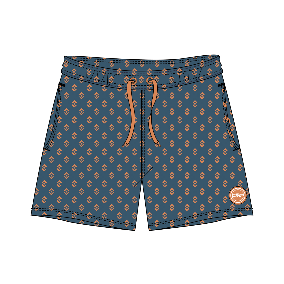 CMP Herren Badeshort MAN SHORTS 34R9047 6390₽