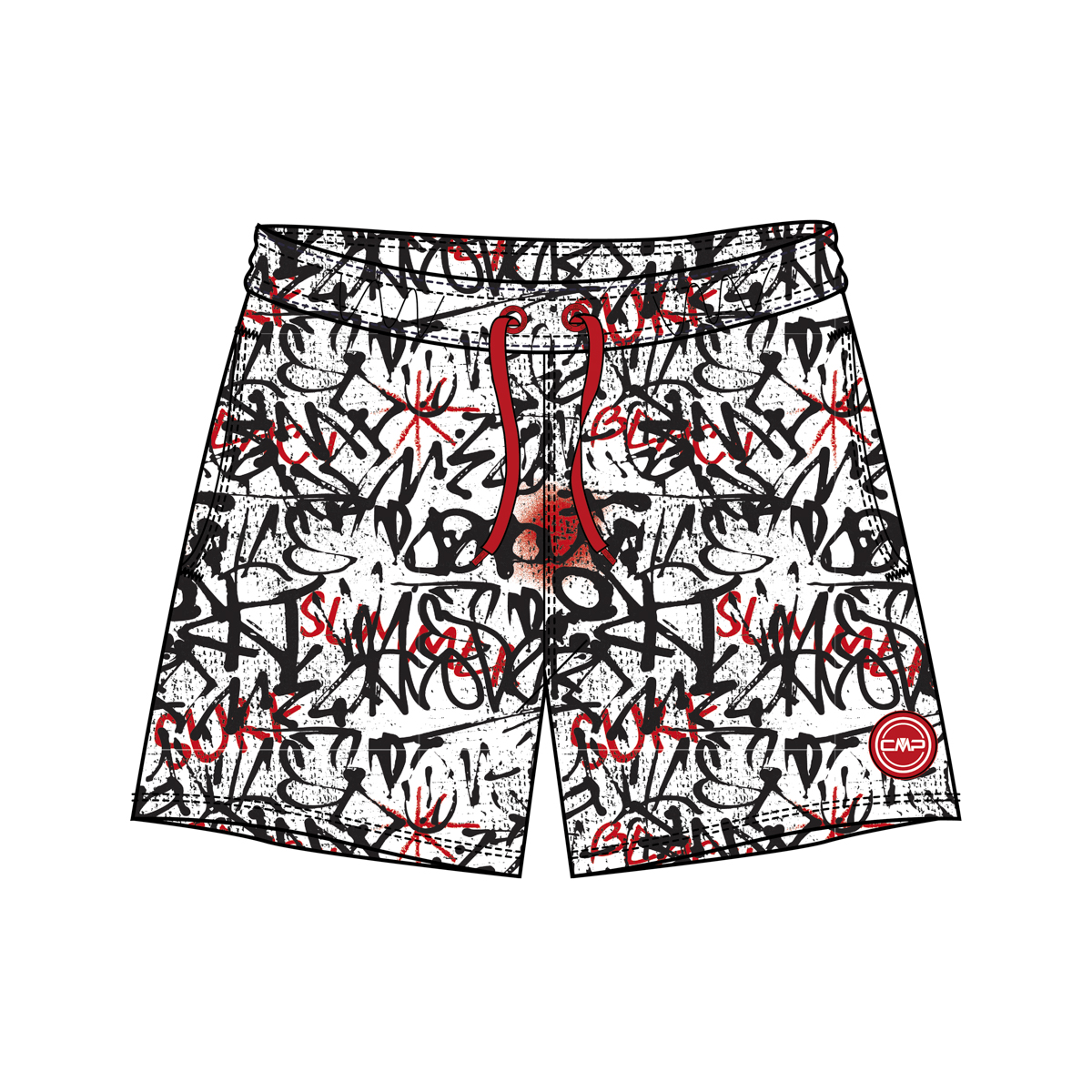 Herren Badeshort CMP 34R9097 6190₽