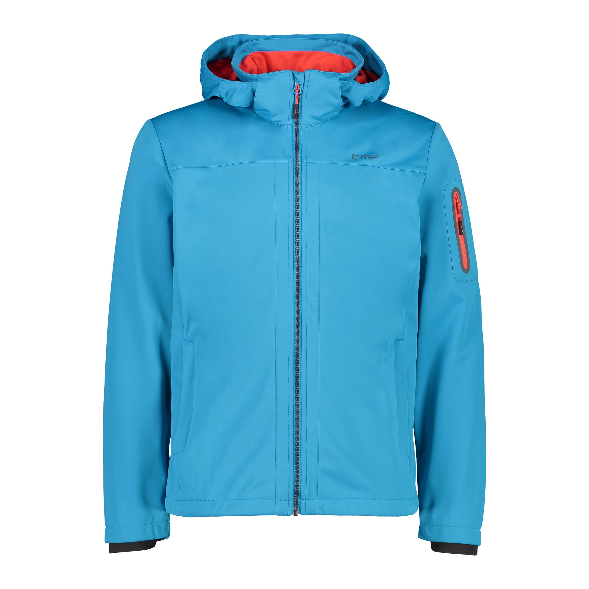 CMP Herren Softshelljacke Man Jacket Zip Hood 39A5027 Hellblau - Bild 2 von 2