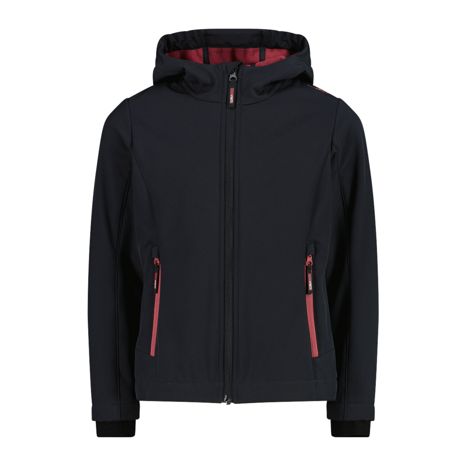 CMP Mädchen Softshell Jacke Fix Hood 3A29385N Schwarz
