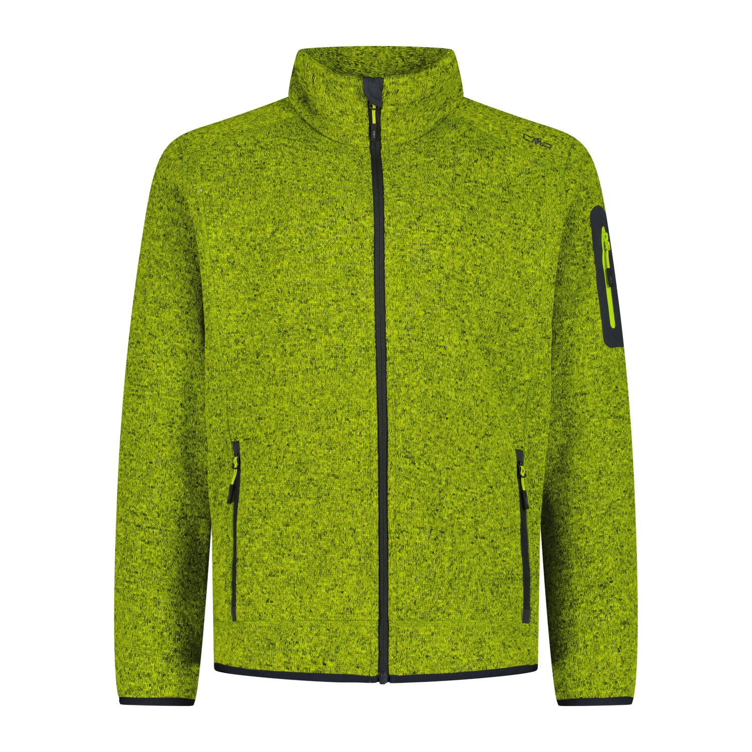 Вязаный жакет из флиса CMP Herren Jacke 3H60747 Grün