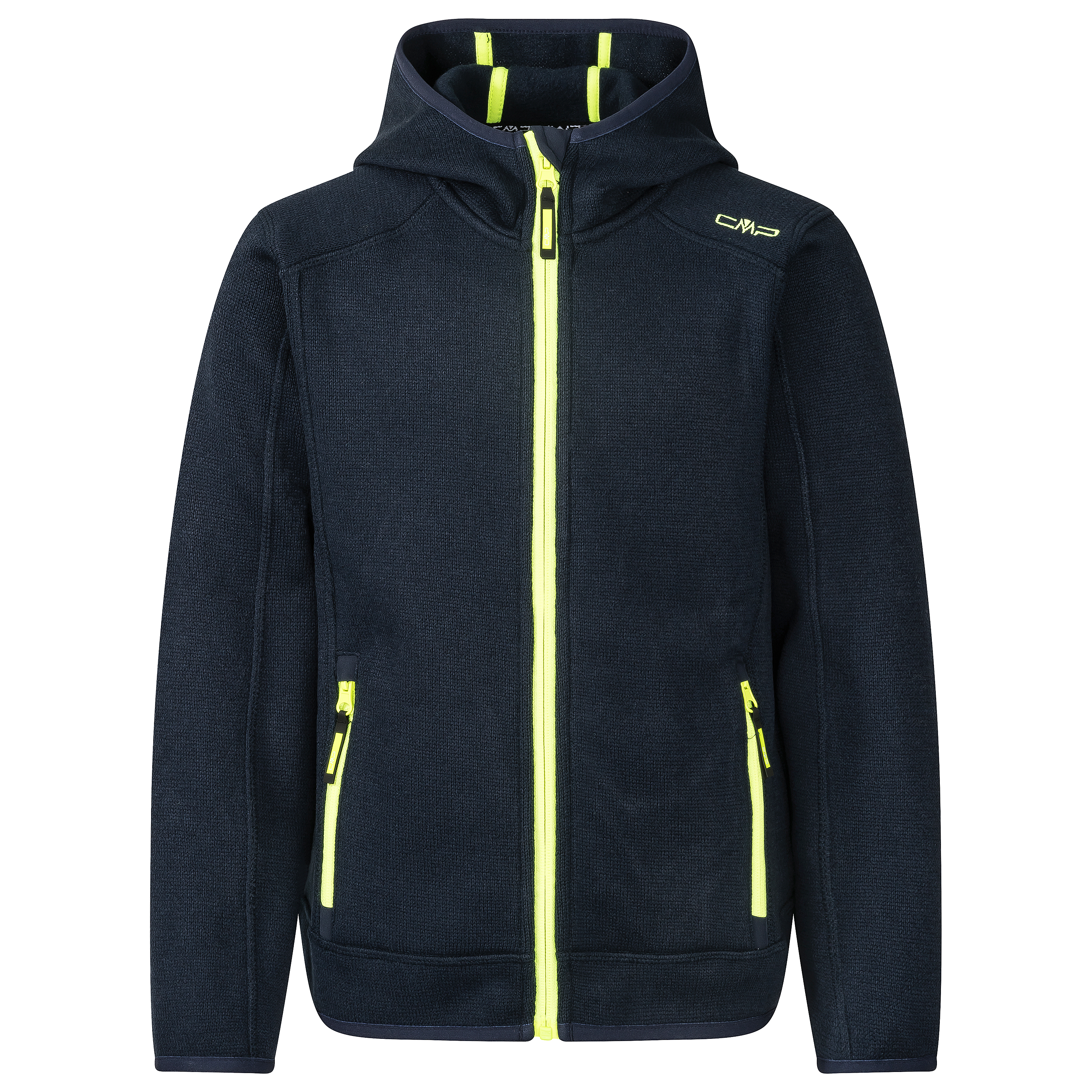 CMP Jungen Fleece Jacke Fix Hood 3H60844 Dunkelblau 8490₽