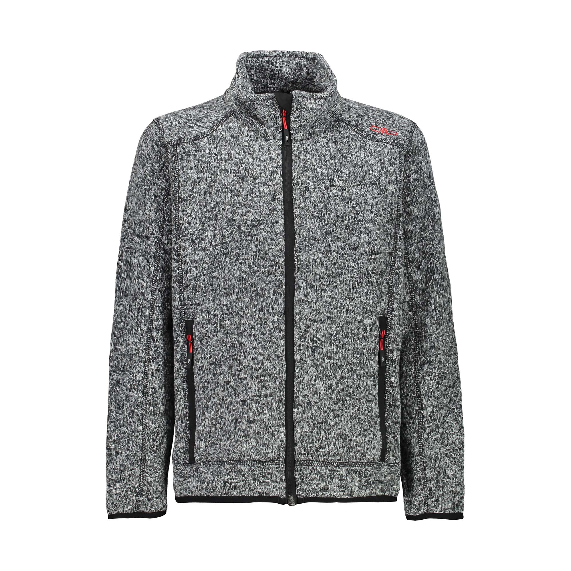 Вязаный жакет из флиса Jungen Fleecejacke CMP 3H60744 Schwarz 5490₽