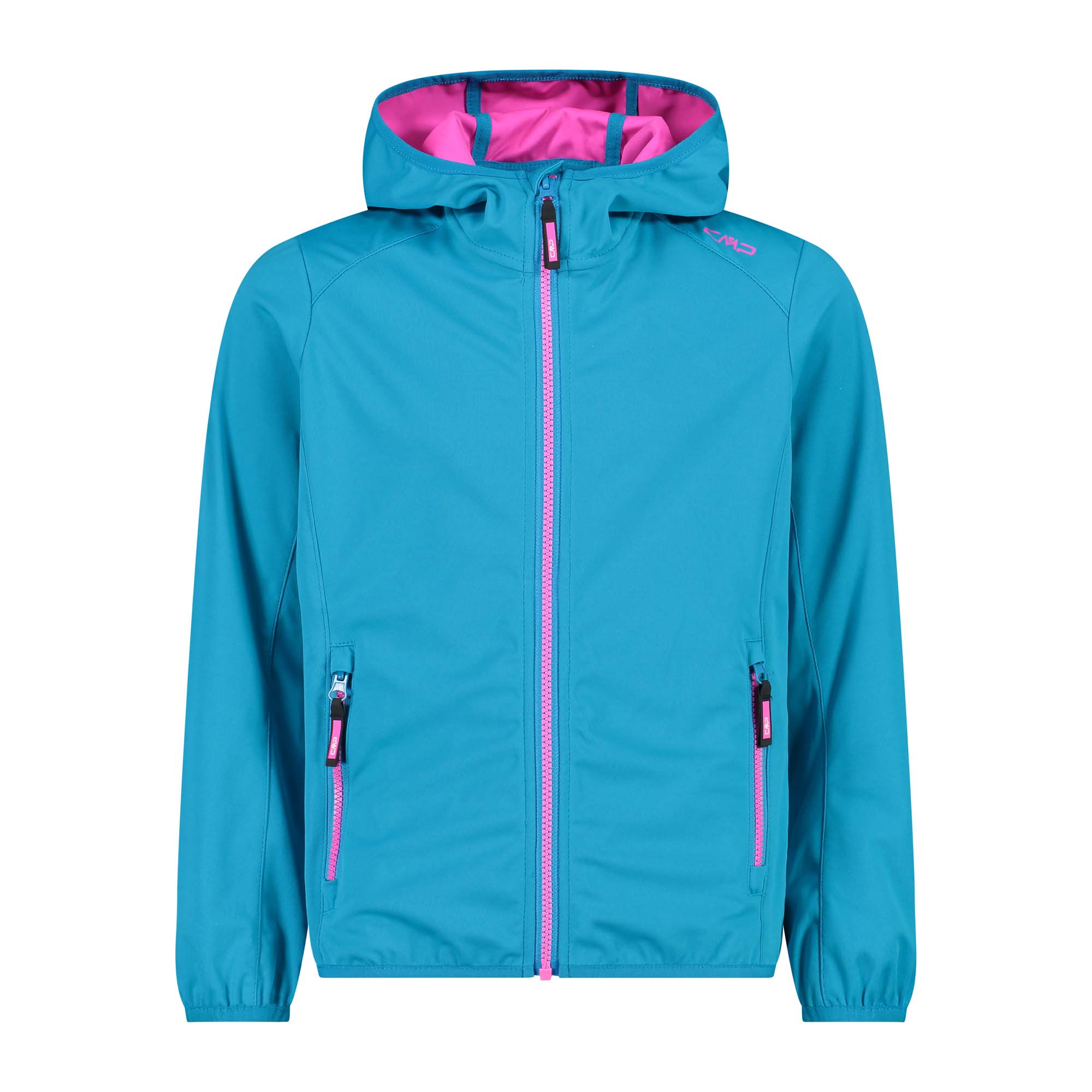 CMP Mädchen Softshelljacke Girl Jacket Fix Hood 39A5115 Rot - Bild 6 von 10