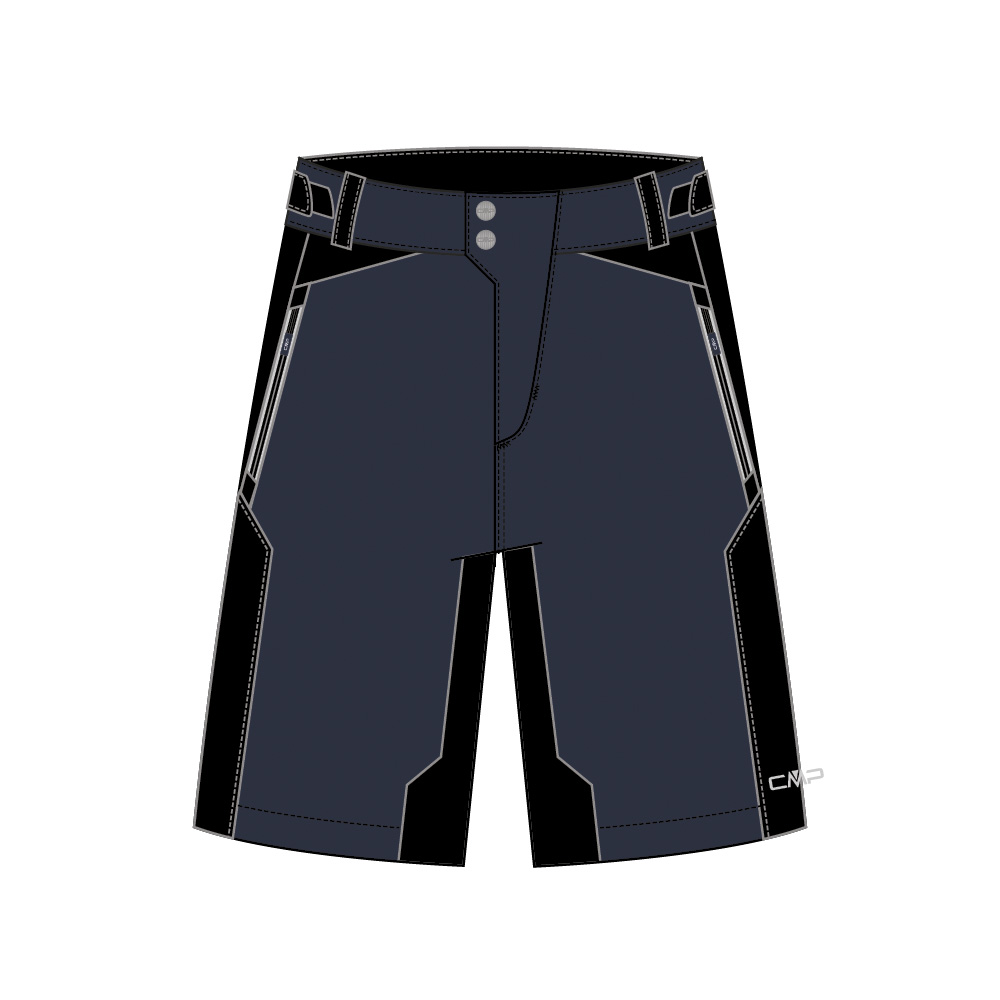 CMP Herren Короткие свободные велосипедные бермуды с внутренним сетчатым нижним бельем 33C6867 16890₽