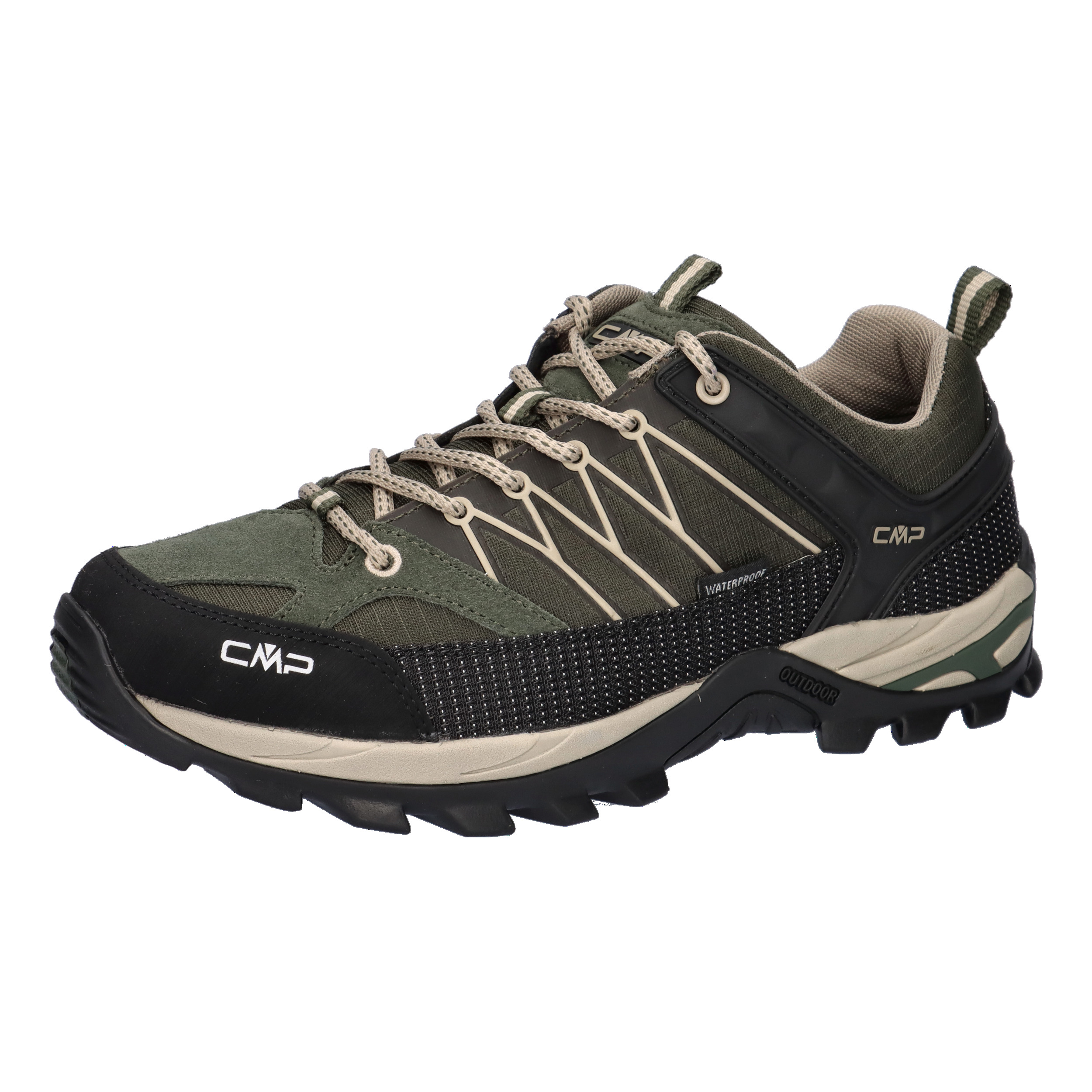 CMP Herren Trekking Schuhe Rigel LOW 3Q54457 Oliv 20390₽