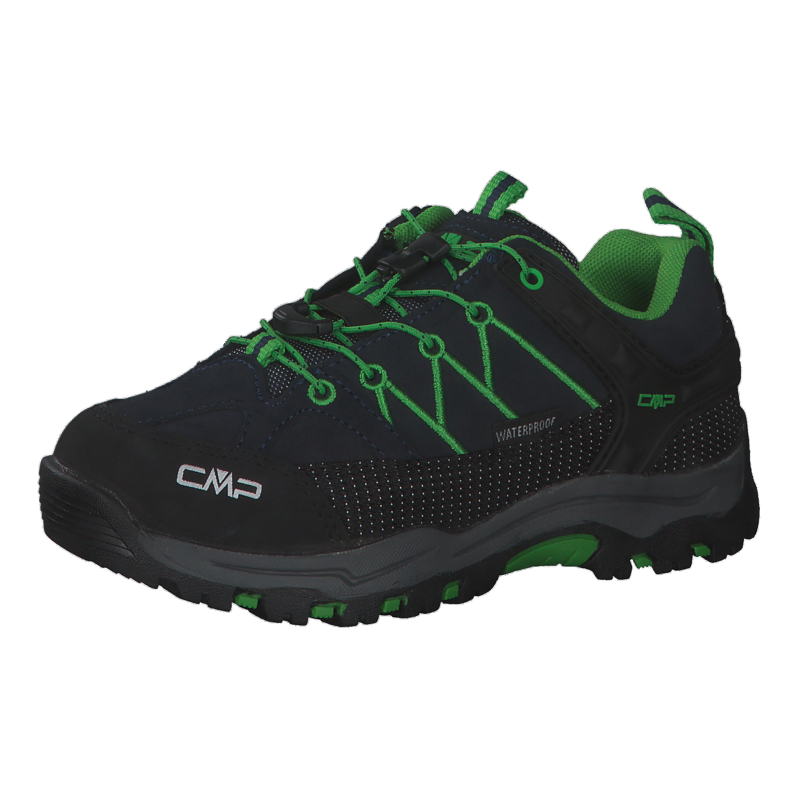 CMP Kinder Trekking Schuhe Rigel LOW WP 3Q13244 Дункельблау