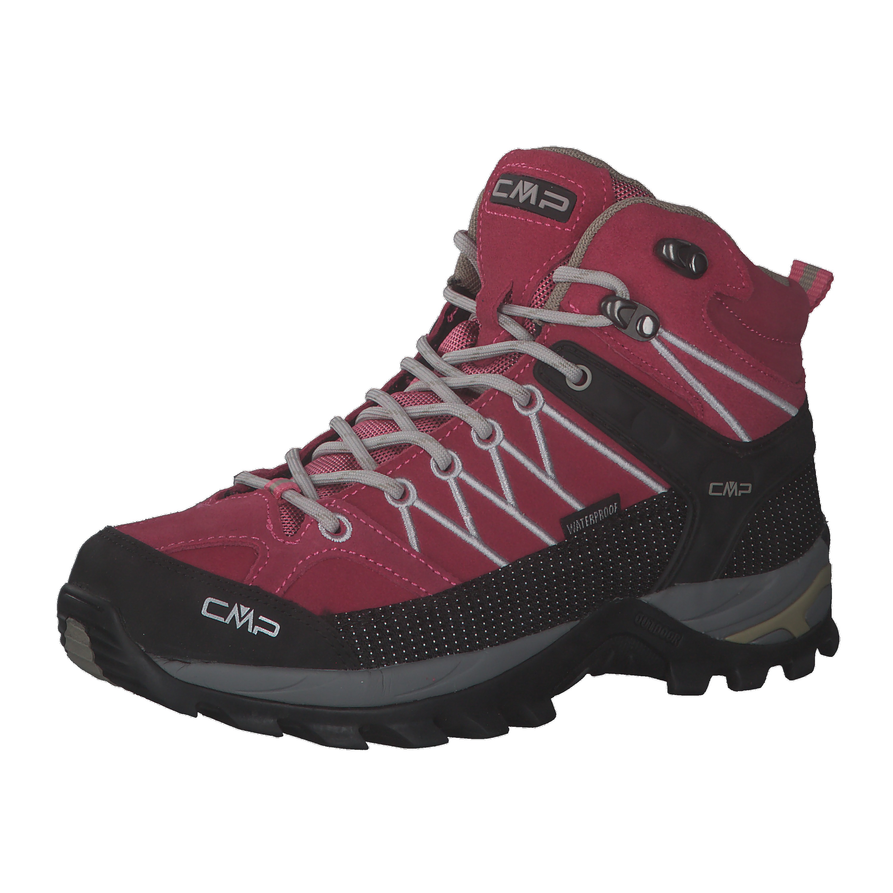 Кроссовки Damen Trekking Schuhe Rigel MID 3Q12946 Розовые 15590₽