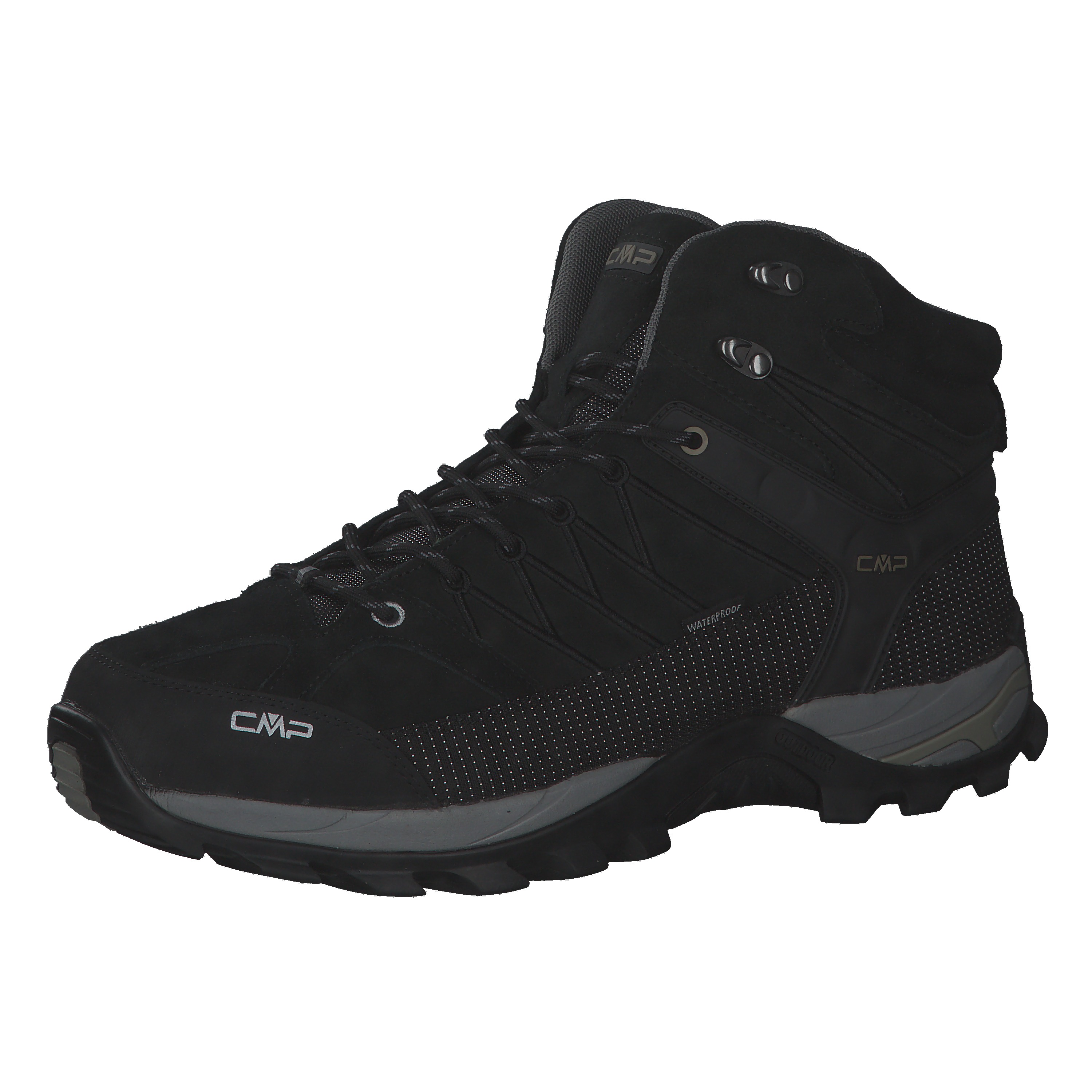 CMP Herren Trekking Schuhe Rigel MID 3Q12947 Шварц