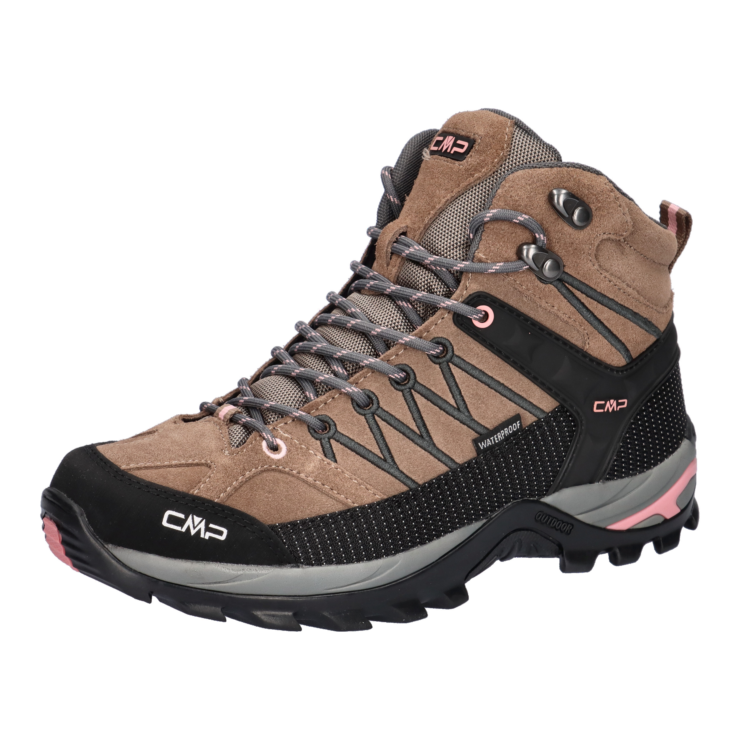 CMP Damen Trekking Schuhe Rigel MID 3Q12946 Schwarz 16590₽