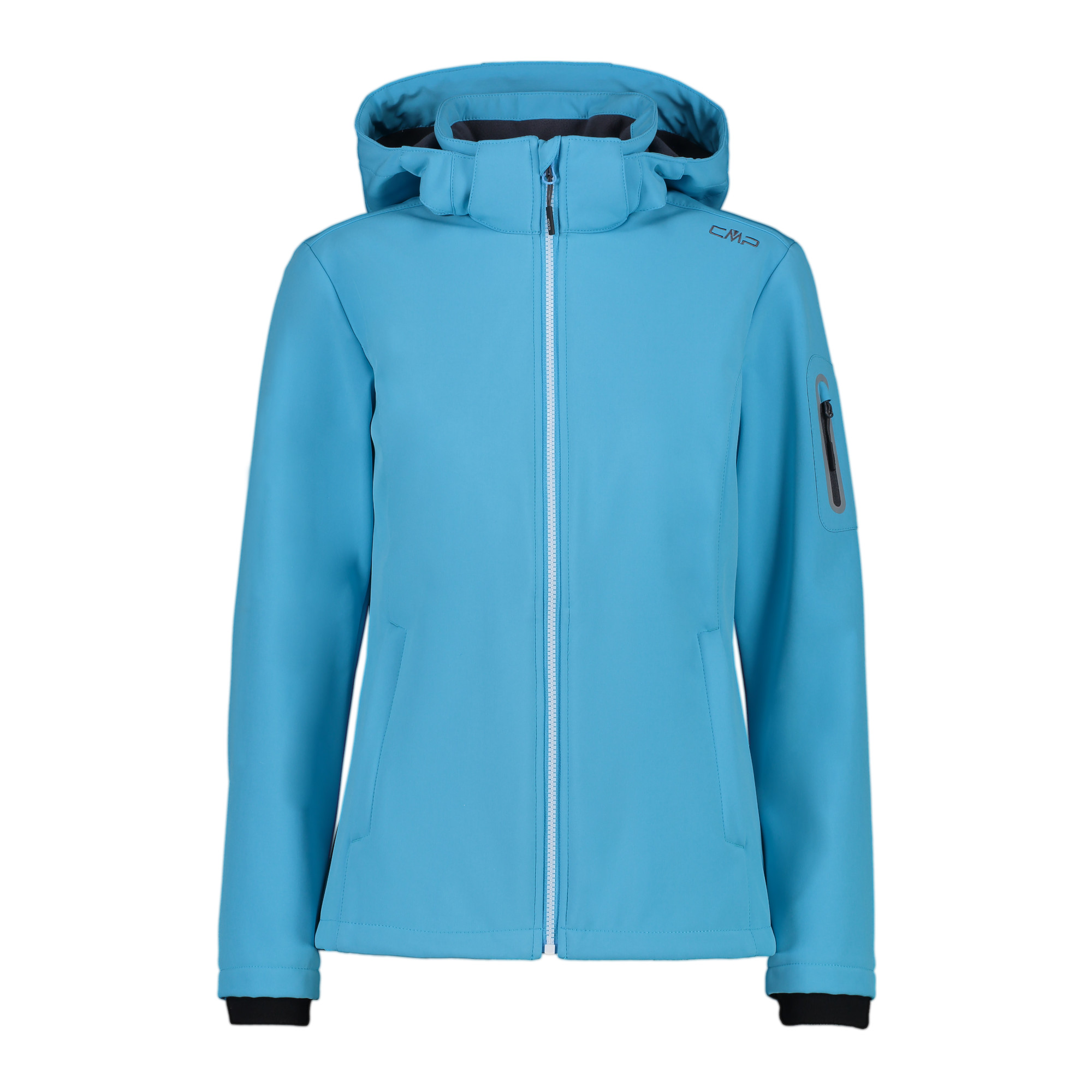 CMP Damen Softshelljacke Woman Jacket Zip Hood 39A5006 Mittelblau 11690₽