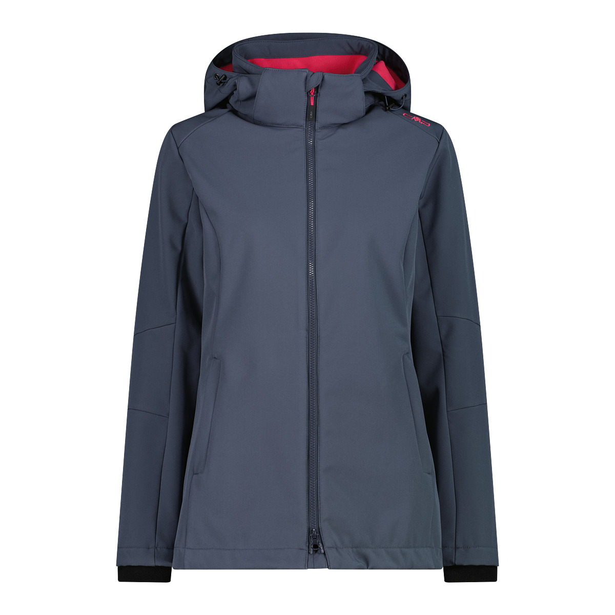 CMP Damen Softshell Jacke Zip Hood 3A22226 Grau 17890₽