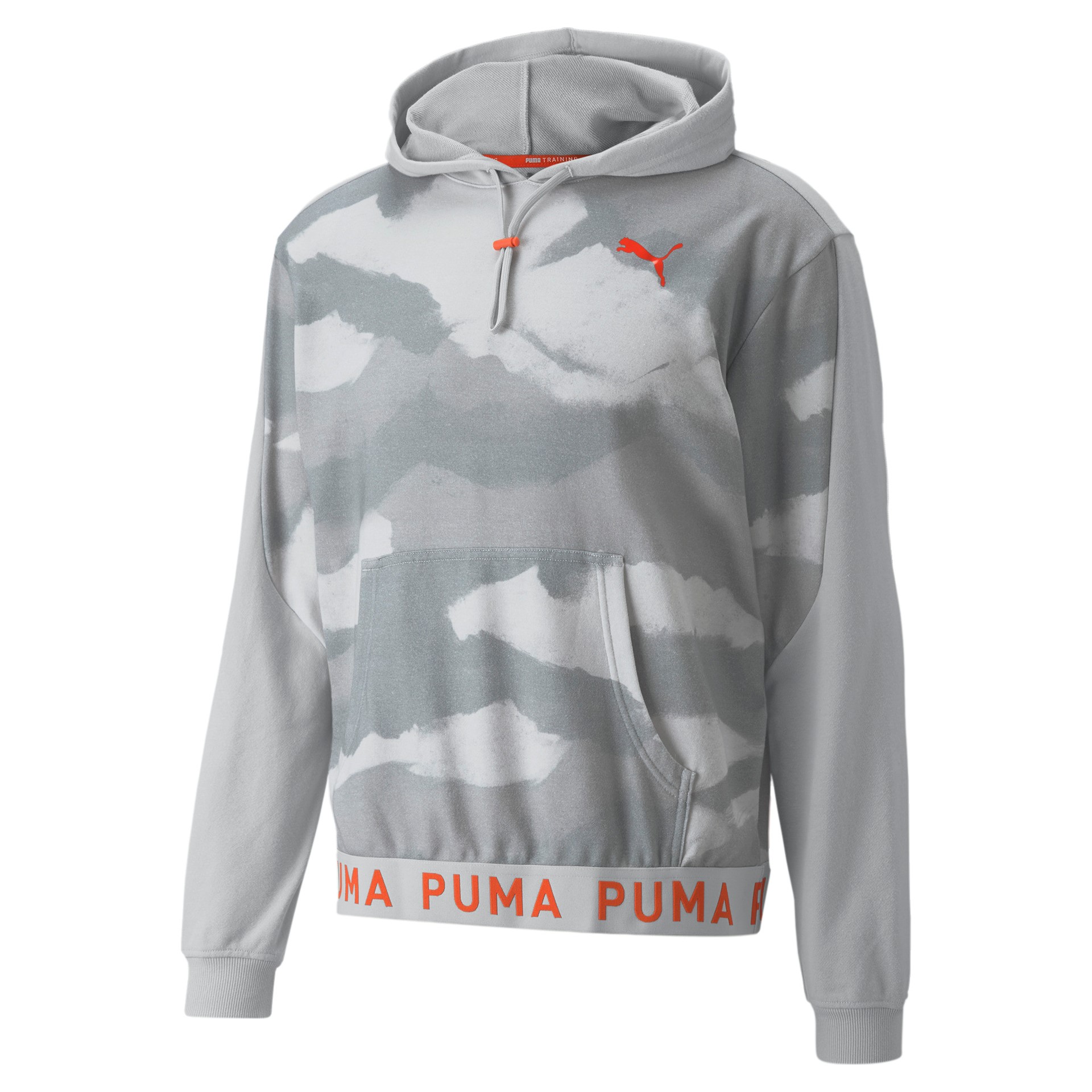 Пуловер Puma Herren с капюшоном и шлейфом AOP 521546