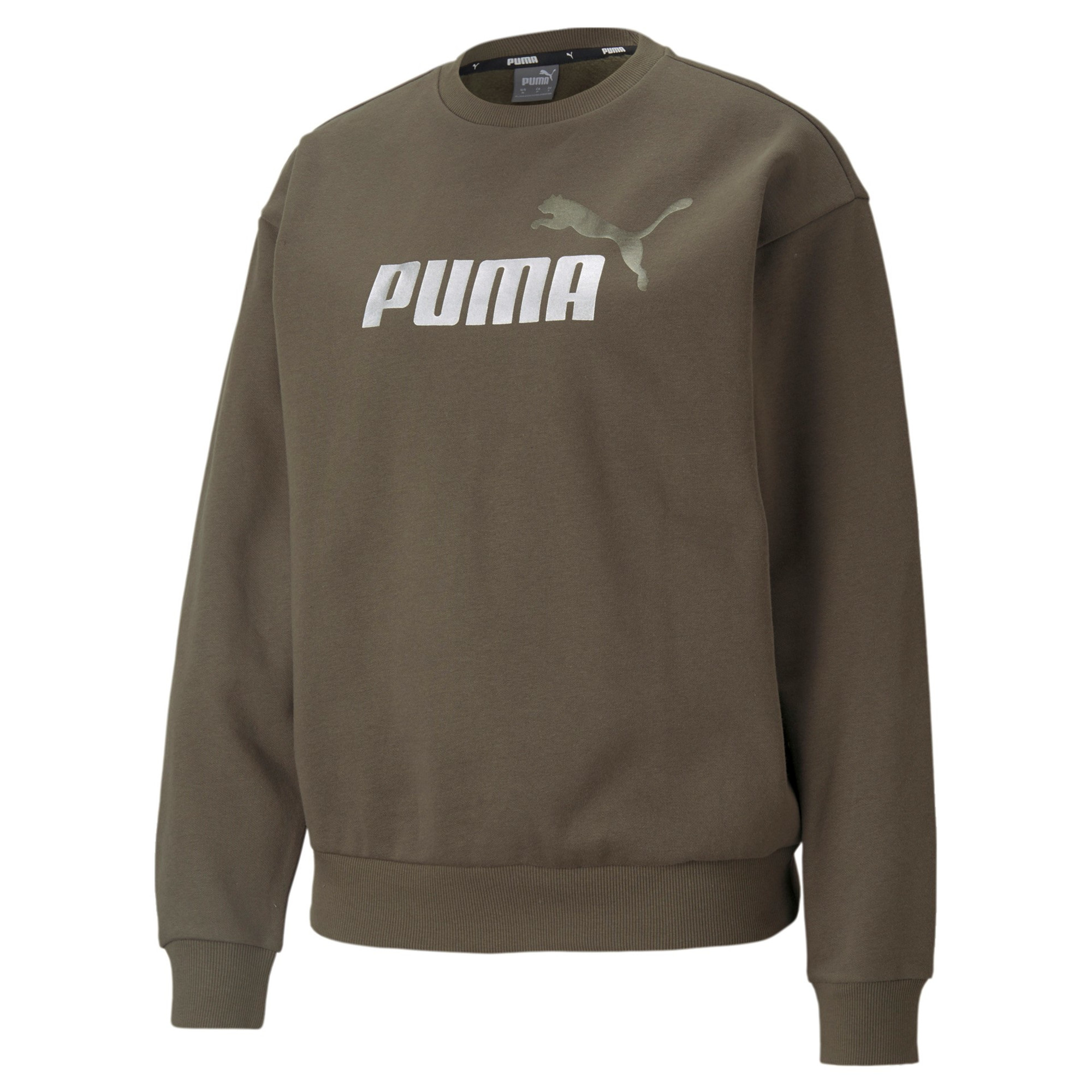 Пуловер Puma Damen ESS+ Металлический логотип Crew 586893