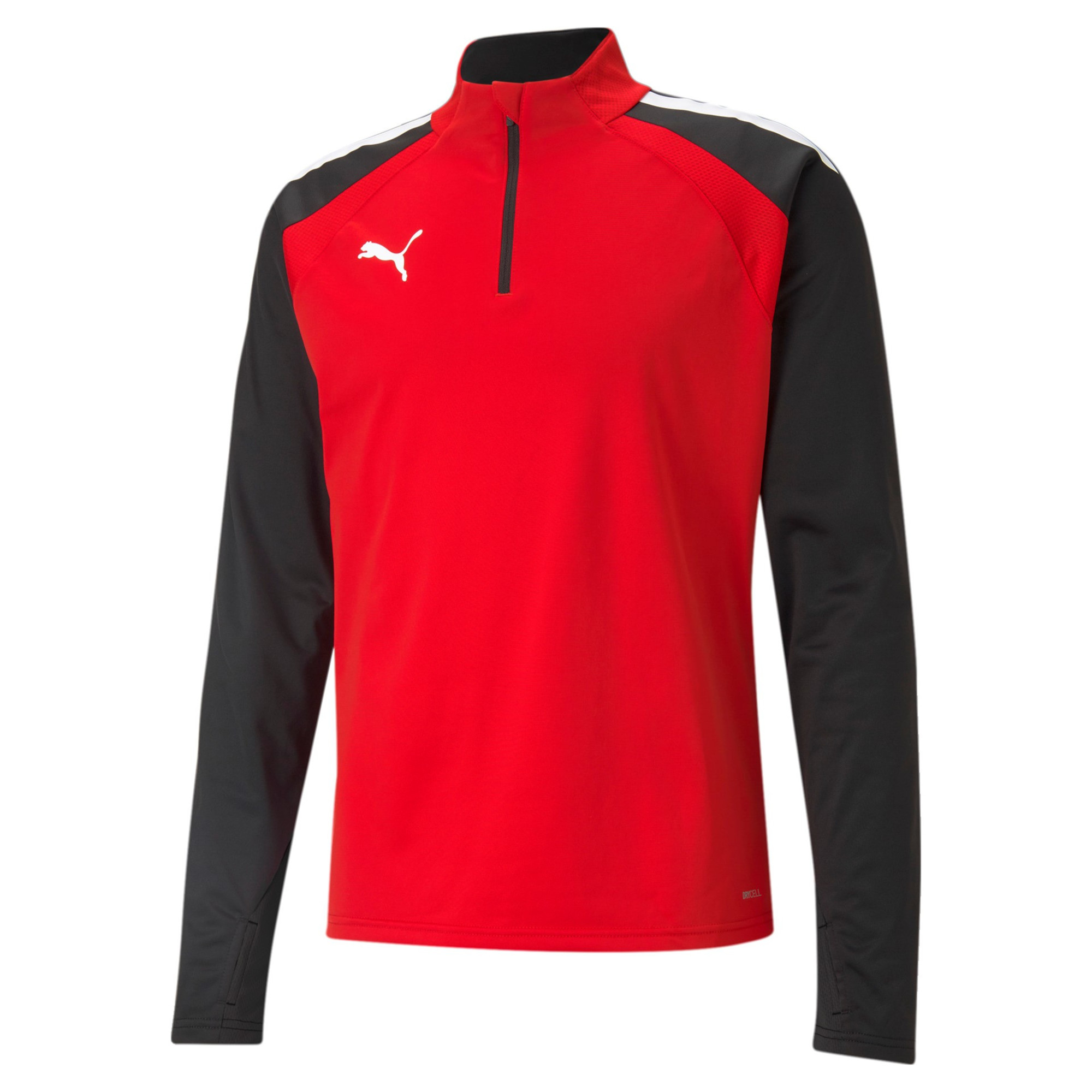 Puma Hombre Camiseta Manga Larga TeamLIGA 1/4 Cremallera Top 657236 - Imagen 3 de 9