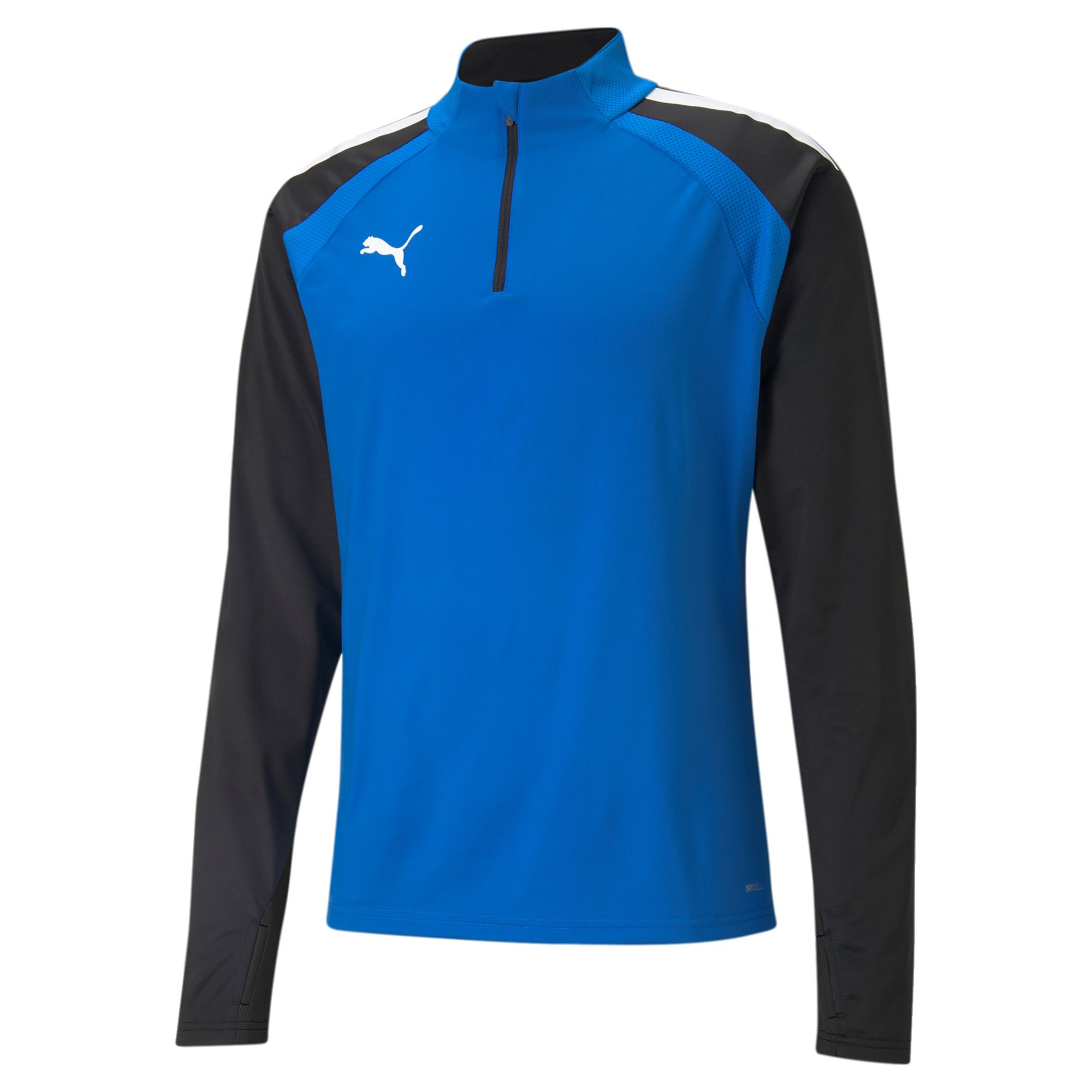 Puma Hombre Camiseta Manga Larga TeamLIGA 1/4 Cremallera Top 657236 - Imagen 6 de 9