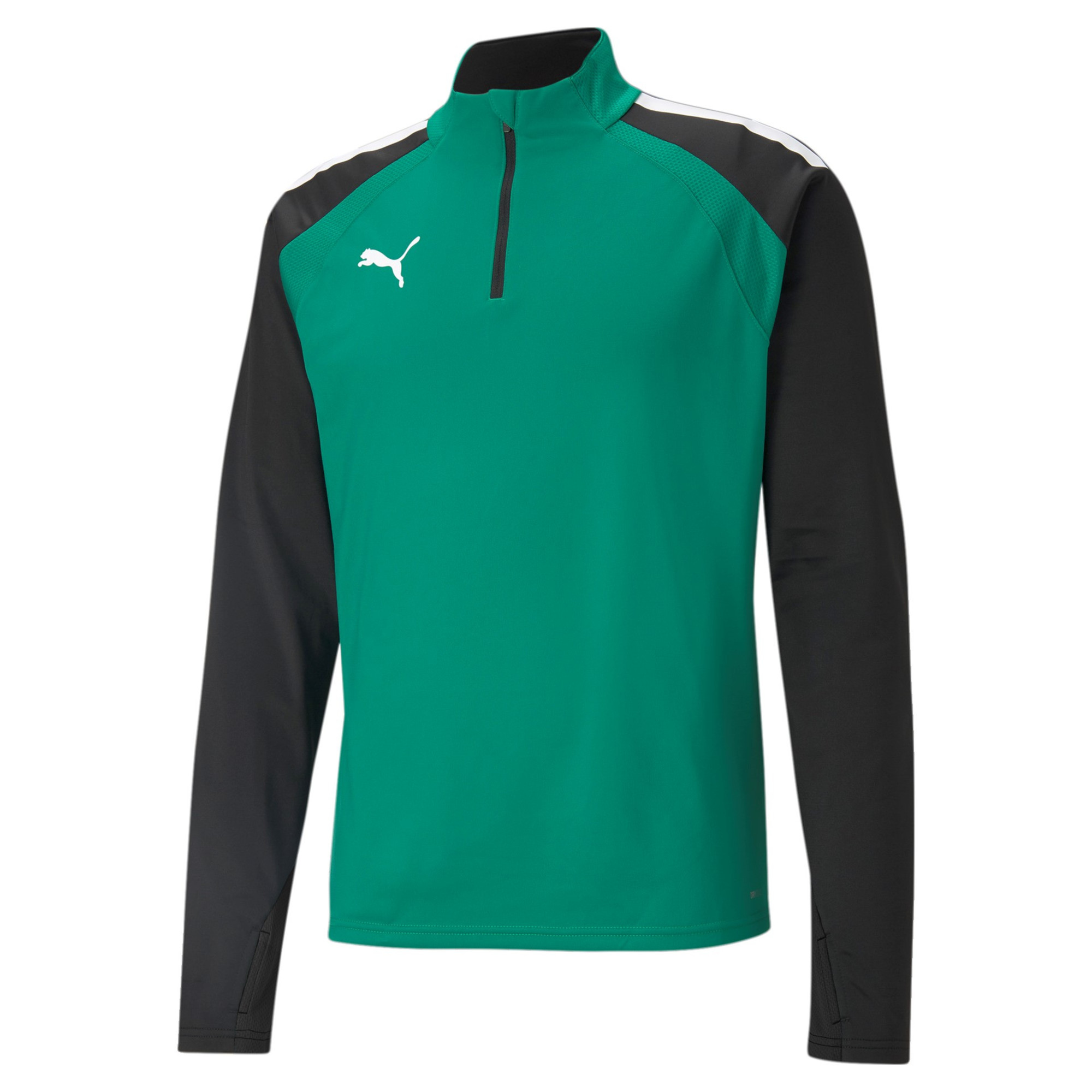 Puma Hombre Camiseta Manga Larga TeamLIGA 1/4 Cremallera Top 657236 - Imagen 7 de 9