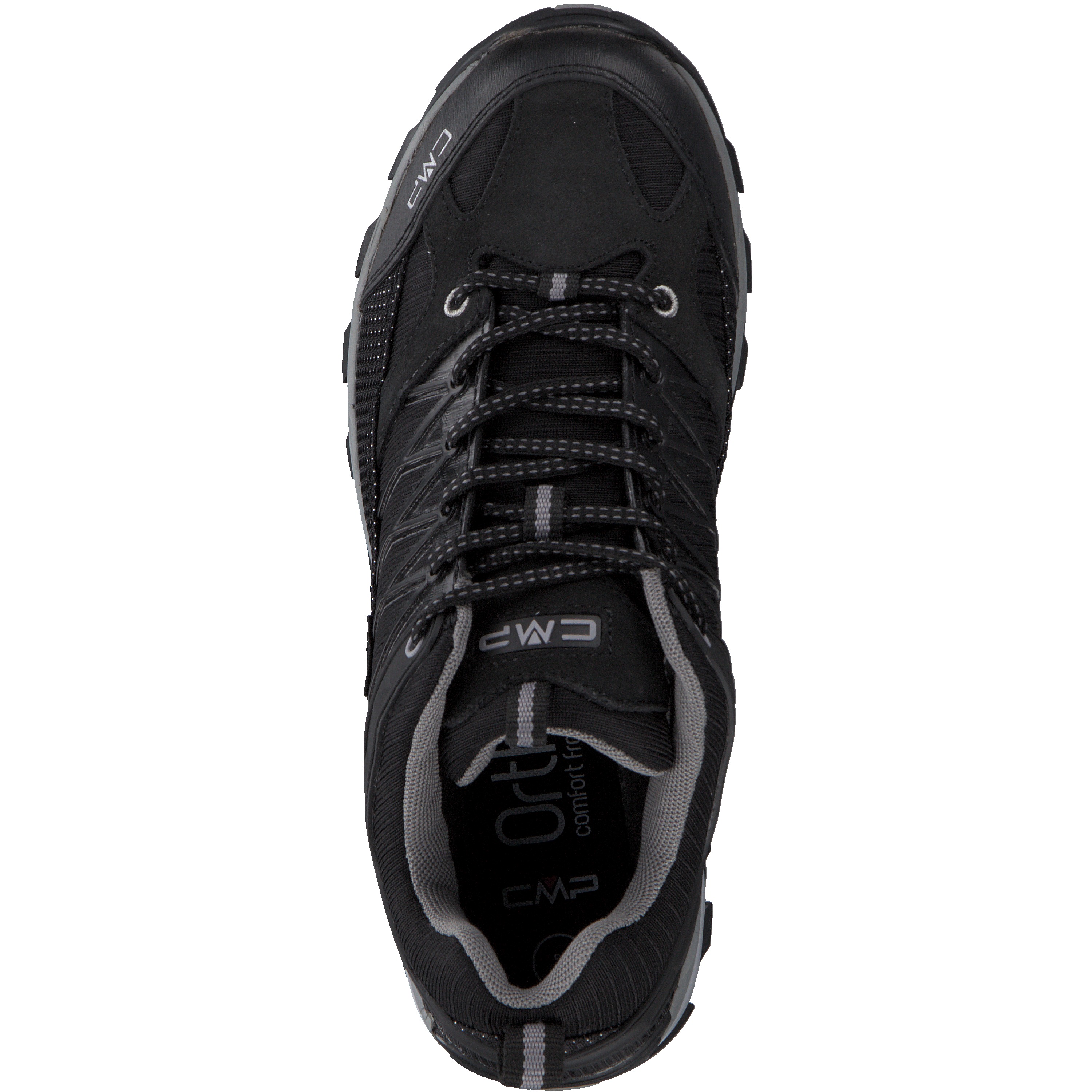 CMP Herren Trekking Schuhe Rigel LOW 3Q54457 Schwarz
